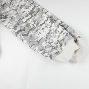 เสื้อฮู้ดดี้ผ้าคอตตอนผสม แขนยาว ซิปหน้า ลายพรางสีอ่อน สำหรับ<span class=keywords><strong>ผู้ชาย</strong></span> ปรับแต่งได้ - Product Image 4