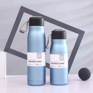 Thermos personnalisé à double paroi en acier inoxydable avec double ouverture pour le café, couleur et logo personnalisés, bouteille cadeau - Product Image 4