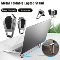 Support de Base antidérapant pour ordinateur portable, Support pour Macbook Pro Air Lenovo Thinkpad PC ordinateurs portables Mini Support de refroidissement pieds