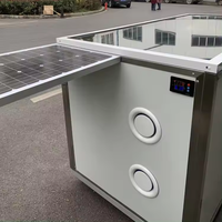 Hoogwaardig Energiebesparend Fruit Agrarisch Voedsel Fruit Mango Groentevis Zonnedroger Mobiele Draagbare Zonnedroger