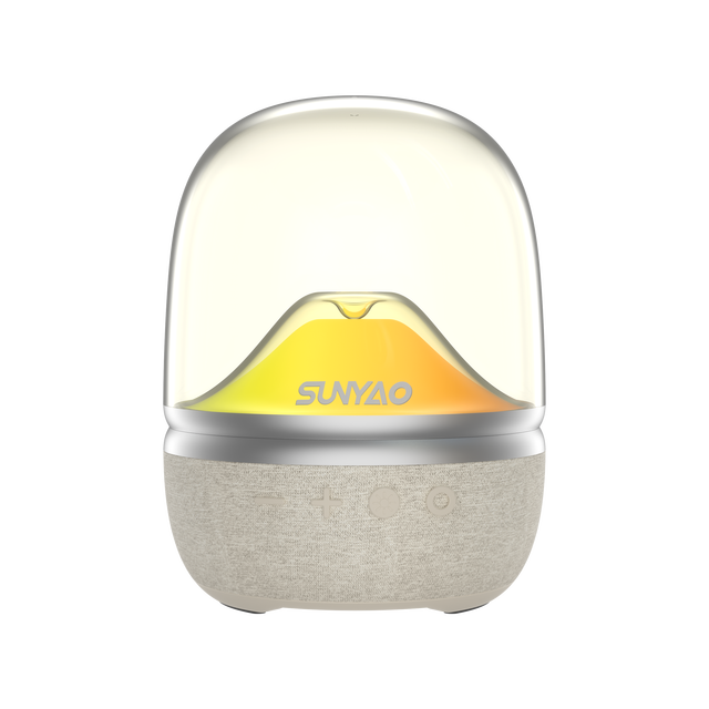 Landscape LED Lamp for Speaker Portable Wireless Stereo Speaker Battery IPX4 Waterproof 24 Hours Warm Night Light Home