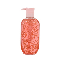 Vente chaude Floral Body Wash avec Pétales De Fleurs Nettoyant Pour Le Corps Blanchissant Bain Corps Wash Parfum Floral Douche Ge