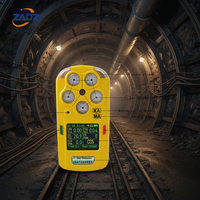 Instrument de détection de gaz de type diffusion avec calibrage intelligent à zéro pour la surveillance des gaz combustibles et environnementale
