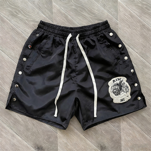 Set Estivo Casual da <span class=keywords><strong>Uomo</strong></span> Personalizzabile con Felpa con Cappuccio e Pantaloncini, Completo Due Pezzi con Cappuccio Staccabile e Maniche <span class=keywords><strong>Corte</strong></span> - Product Image 3