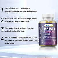 Herborigen OEM BBL Gummies Sirop pour la prise de poids Produits d'agrandissement des fesses et des seins Pilules d'amélioration des hanches et des fesses
