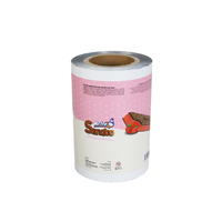 Film d'emballage en rouleau personnalisé pour crème glacée, emballage plastique thermoscellable pour barres chocolatées et bâtonnets glacés