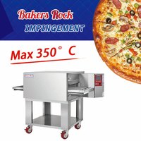 Four à Tunnel à Fréquence Variable BAKERS ROCK F1833 pour Pizza, Acier Inoxydable, 12,8 kW, Électrique, pour Hôtels et Restaurants, Certifié CE