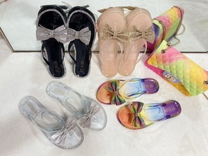 Sandalias de Playa de Verano 2021 para Mujer, con Lazo de Diamantes Brillantes, Tipo Chanclas - Product Image 5