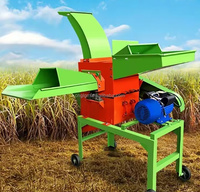 Broyeur agricole multifonctionnel 3 en 1, hacheuse à paille, broyeur de maïs, moulin à aliments humides et secs, broyeur à paille