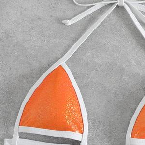 Traje de Baño de Alta Calidad para Mujer, Diseño Nuevo y Moderno, Fabricante Directo, Bikini Sexy de Dos Piezas Personalizado - Product Image 5