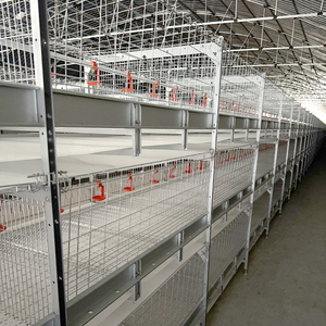 Bán Hàng Nóng H Loại Tự Động Lớp Gà Gia Cầm Nuôi Lồng Mới Được Sử Dụng Điều Kiện Lưới Lồng Pin Cho Thỏ Bán Lẻ Ngành Công Nghiệp - Product Image 3