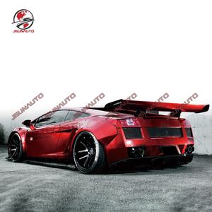 JSUNAUTO — Kit de carrosserie FRP, jupes latérales, pour lamaco <span class=keywords><strong>Gallardo</strong></span> LB, Spoiler avant, becquet arrière, LP560, LP570 - Product Image 2