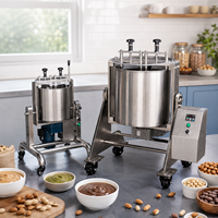 Raffineur de chocolat haute précision 10L 25L, moulin à pierre de granit, machine à broyer le cacao, réglage de la finesse