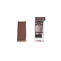 Nouvelle Boîte Personnalisée Bicolore à Couvercle Rabattable en Plastique ABS 6g pour Cosmétiques, Modèle 6211, pour Fard à Joues, Crème, Enlumineur et Correcteur