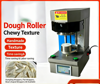 Machine commerciale intelligente pour la fabrication de feuilles de pâte à raviolis et de peaux de pain, imitant le travail manuel, avec fonction de laminage et de pressage de la pâte