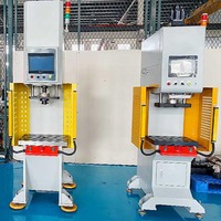 Presse CNC de précision à servomoteur à cadre en C, capacité de 0,5 à 60 tonnes, monocolonne, pour l'assemblage de petites pièces, roulements et moteurs