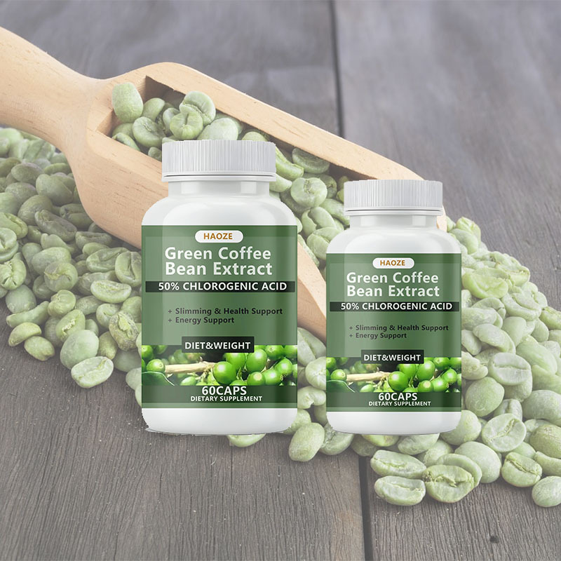 l carnitine plus green coffee extract Customize Slim Bean Chlorogenic Acid 50% Green Coffee Bean Capsules whay protein