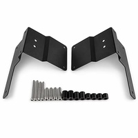 Support de lampe double couche pour montant A en acier au manganèse pour Jeep Wrangler JL 2018-2025 – Support de lampe – Vente directe usine