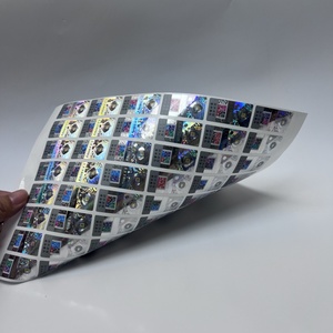 Etiqueta adhesiva holográfica de código QR de seguridad personalizada antifalsificación etiqueta a prueba de manipulaciones - Product Image 3