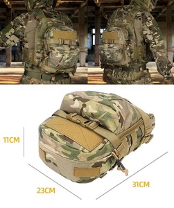Outdoor Vest 1000D Nylon Bag Lightweight Waterproof <strong>Backpack</strong> <strong>MOLLE</strong> Accessory Bag Sports <strong>Backpack</strong> for Camping Hunting - Product Image 6