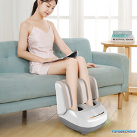 Masseur de pieds et de jambes électrique portable intelligent NINGDECRIUS C-9100 en gros avec contrôle de la minuterie, multifonction, pétrissage et vibration