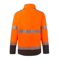 Vestes de sécurité pour ouvriers du bâtiment, polyester, imperméables, réfléchissantes, haute visibilité, vêtements de travail unisexes, uniformes, grandes tailles, manteaux pour hommes