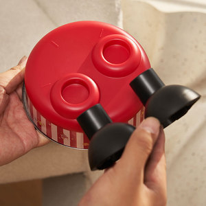 Bol pour animaux de compagnie en acier inoxydable surélevé, antidérapant, facile à nettoyer, pour l'alimentation et l'eau des chats et des chiens, avec support - Product Image 4