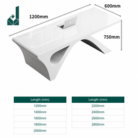 Conjunto de Escritorio y Silla de Oficina Modular, Simple, Moderno y Ecológico, Sin Ensamblaje, para Consultas Médicas y de Belleza, con Material MDF