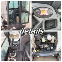 Excavator Mini Bekas Bobcat E20 Performa Tinggi Original USA Crawler 2ton Bobcat E20 Excavator Bekas 2ton