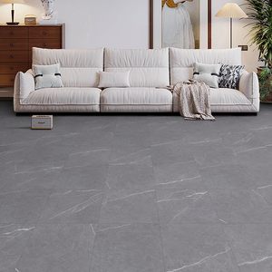 Suelo impermeable de vinilo autoadhesivo, extra resistente a la abrasión, efecto de mármol gris para cocina, baño, pedido por correo, paquete de 20 - Product Image 6