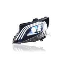 Ensemble de phares LED KGKB pour Benz Vito W447 V-Class 2016-2023, lentille de projecteur améliorée, clignotant séquentiel, Plug & Play