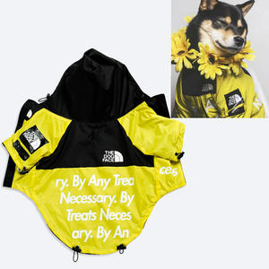 Produttore vendita diretta ad alta visibilità piccolo cucciolo di cane moda iridescente colore luce riflettente giacca abbigliamento abbigliamento - Product Image 5