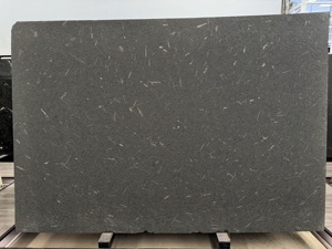 หินเคลือบหนังสีดำวานโก๊ะแบบธรรมชาติ |   สีดำด้านแบบเข้มพร้อมลายเส้นละเอียด |   สำหรับผนัง พื้น และวิลล่าหรู - Product Image 1