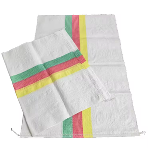 Sacchi in PP da 50kg e 100kg per Imballaggio Alimentare e Mercato, Popolari in Sudafrica e Camerun, Bianchi con Logo e Colore Personalizzabili - Product Image 1