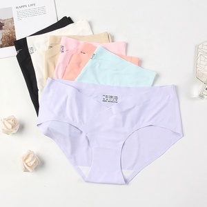 820 # vente en gros de <span class=keywords><strong>sous</strong></span>-vêtements de maternité confortables taille basse <span class=keywords><strong>sous</strong></span>-vêtements de soutien du ventre sans couture en forme de V - Product Image 3