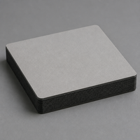 Plaque stratifiée compacte HPL noire de 12 mm, très vendue, pour panneau de porte de salle de bain