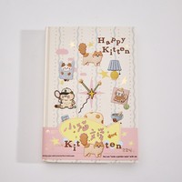 Mr Paper Blocco Note A5 con Copertina Rigida, 100 Fogli, Stampa UV, Tema Gatti e Cani, Regalo per Studenti