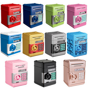 डिजिटल सिक्का बैंक स्वचालित पेपर मनी की बचत बॉक्स इलेक्ट्रॉनिक एटम पिगगी बैंक नकदी बचत बॉक्स इलेक्ट्रॉनिक एटीएम की बचत - Product Image 6