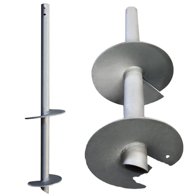 Soil Screw Anchors Solar Energy Helix Ground Screw Anchor Solar Ground Pile
