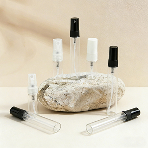 Hot Sale Travel Cosmetic Glass Sample Tubular Glass Bottle For Makeup Artists Portable Kit - Product Image 1