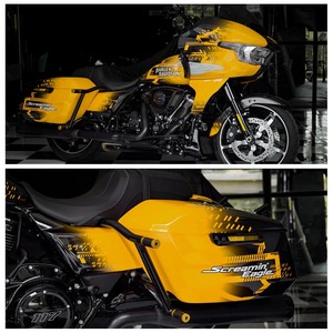 AKOSO Barra Protectora de Motor de Fibra de Carbono 3K Real para <span class=keywords><strong>Harley</strong></span> <span class=keywords><strong>Davidson</strong></span> Touring 2014+ - Product Image 5