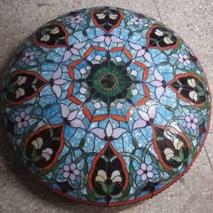 Lámpara Colgante de Techo de Gran Tamaño de 40 Pulgadas, Diseño UFO, Vidrio Artístico Tiffany, Lámpara para Hotel, Villa y Comedor - Product Image 5