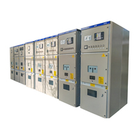Armoire de commande électrique métallique personnalisée KYN28-12 avec protection IP4X, tension nominale 12 kV pour la transmission d'énergie électrique