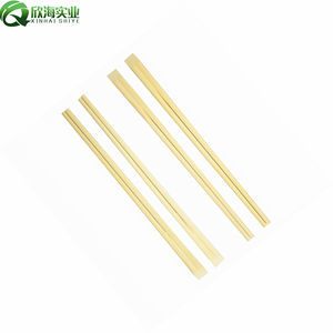 ตะเกียบไม้ไผ่ทรงสี่เหลี่ยมแบนแบบใช้แล้วทิ้งเครื่องใช้บนโต๊ะอาหารแบบกำหนดเองไม่มีวันตัด - Product Image 3