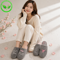 Chaussons d'hiver pour animaux, doux, pour la maison, confortables, pour femme, bon marché, chauds, tendance, mignons, originaux, pour invités