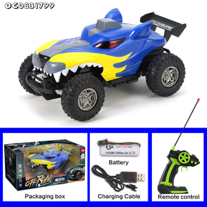 1:16 4CH <strong>Wolf</strong> Outdoor Wireless 4wd <strong>Rc</strong> Off-road Remote Control Car Toy with Light - Product Image 5