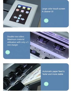 2025 Purcell tự động cho ăn đồ thị Máy vẽ PVC định dạng lớn tốc độ nhanh nhất động cơ servo Máy cắt Vinyl - Product Image 4