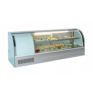 <span class=keywords><strong>Vitrine</strong></span> réfrigérée pour pâtisserie de boulangerie commerciale avec refroidissement par air et contrôle numérique de la température - Product Image 6