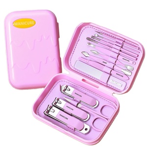 Set Professionale di Alta Qualità per <span class=keywords><strong>Manicure</strong></span> Francese, Kit di Tagliaunghie <span class=keywords><strong>e</strong></span> Strumenti per <span class=keywords><strong>Pedicure</strong></span> con Custodia da Viaggio Colorata <span class=keywords><strong>e</strong></span> Portatile - Product Image 1
