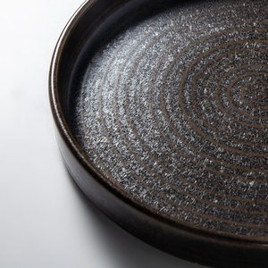 Piatto in Ceramica Nera Creativo per <span class=keywords><strong>Cucina</strong></span> Molecolare, Personalizzabile, Lavabile in Lavastoviglie, Stile Giapponese Antico, per Catering, Hotel e Ristoranti - Product Image 3